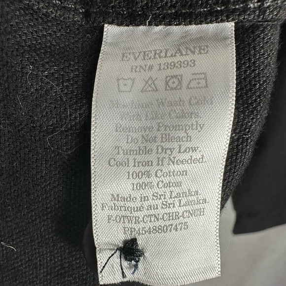 Everlane Women The Cinchable Chore Jacket Size Small Black - Picture 8 of 14